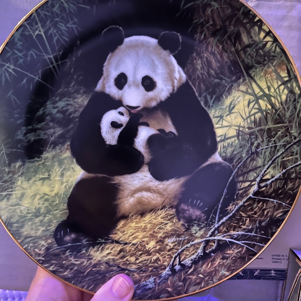 Bradford Exchange Collectible Plate “The Panda” - Picture 1 of 4